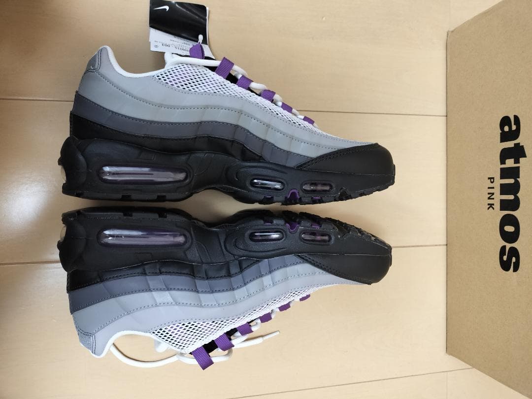 【新品・未使用品】ナイキ　エアマックス95　ディスコパープル