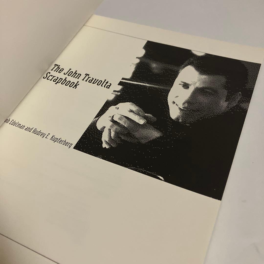 洋書　ジョン・トラボルタ　スクラップブック