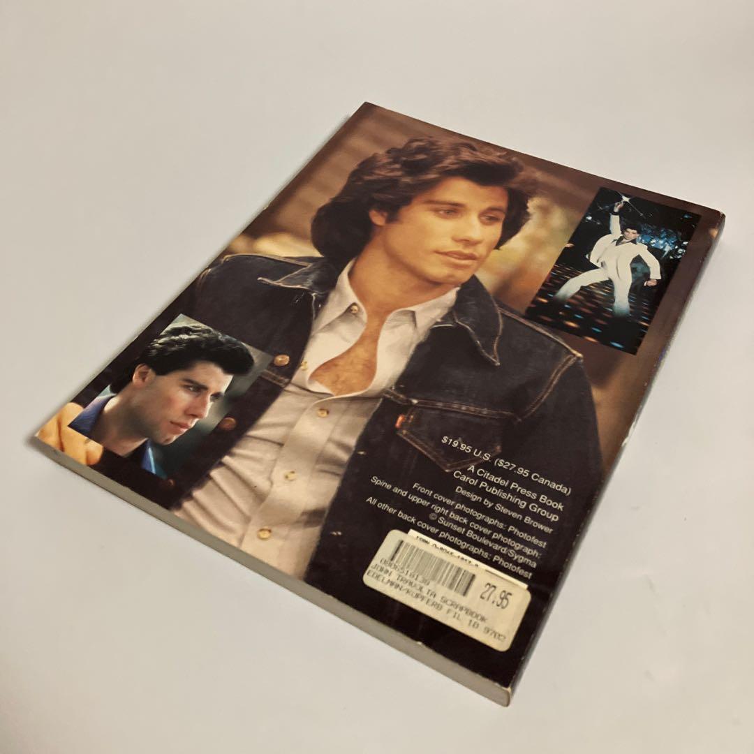 洋書　ジョン・トラボルタ　スクラップブック