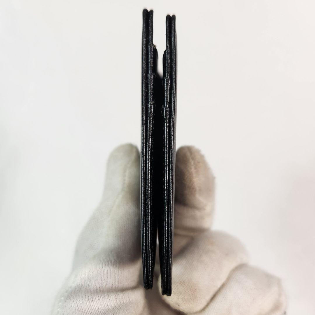 新品✨モンブラン マネークリップ ホワイトスター ブラック レザー