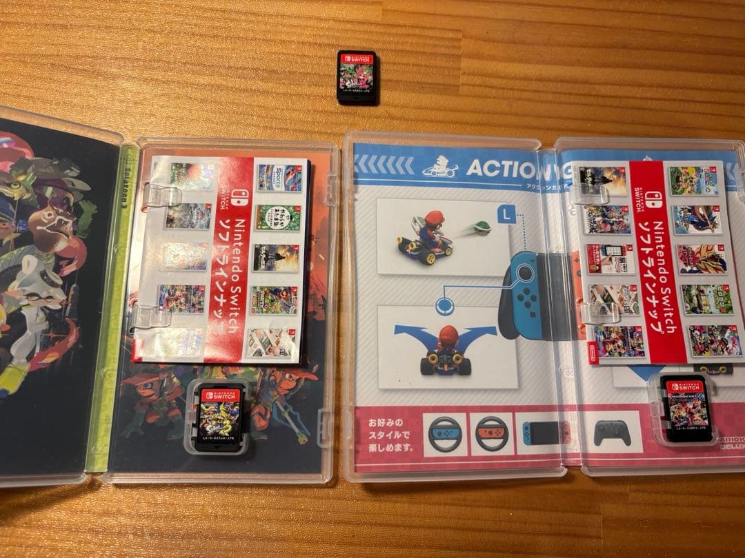 Switch ソフト スプラトゥーン2 スプラトゥーン3 マリオカート8DX