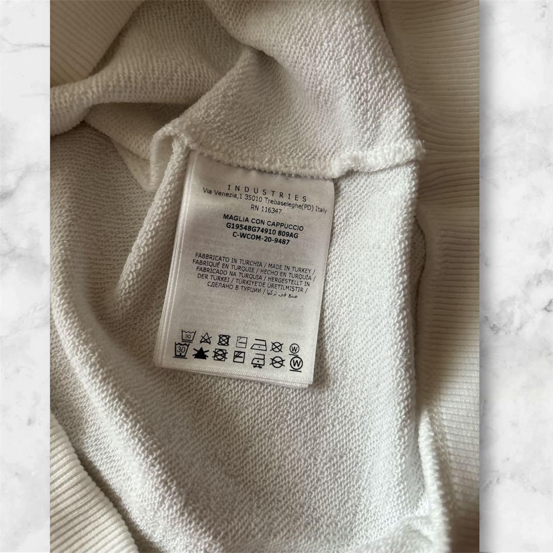 お値下げ☆未使用品☆モンクレール　MONCLER パーカー M フードロゴ