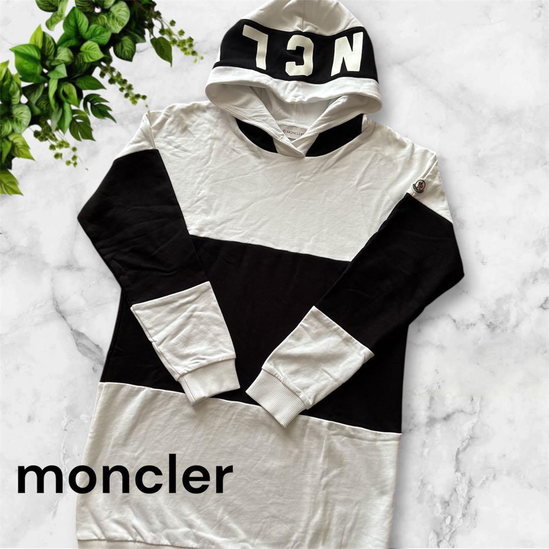 お値下げ☆未使用品☆モンクレール　MONCLER パーカー M フードロゴ