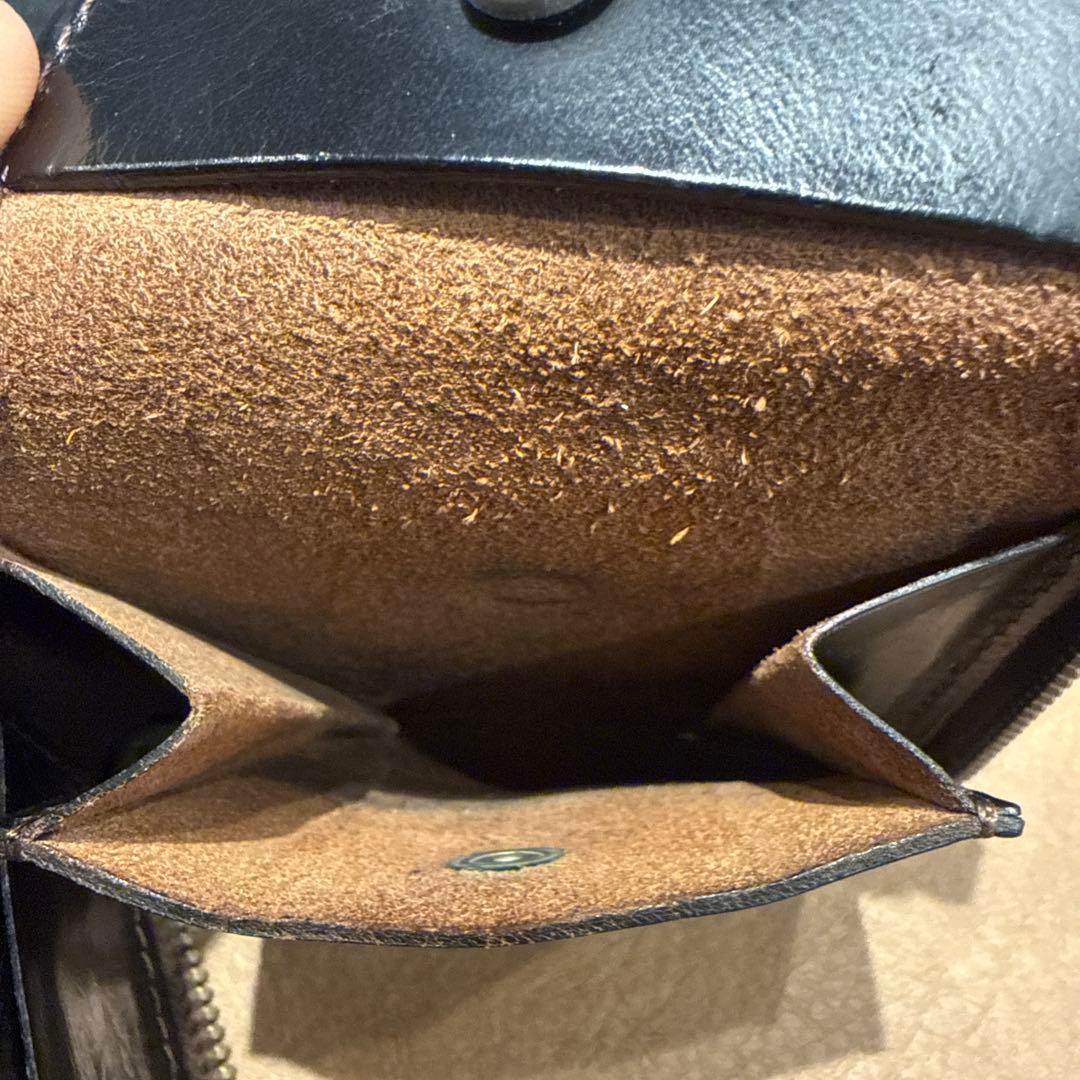 【つくポン】TOYS McCOY TMA1611 ブラック二つ折り財布