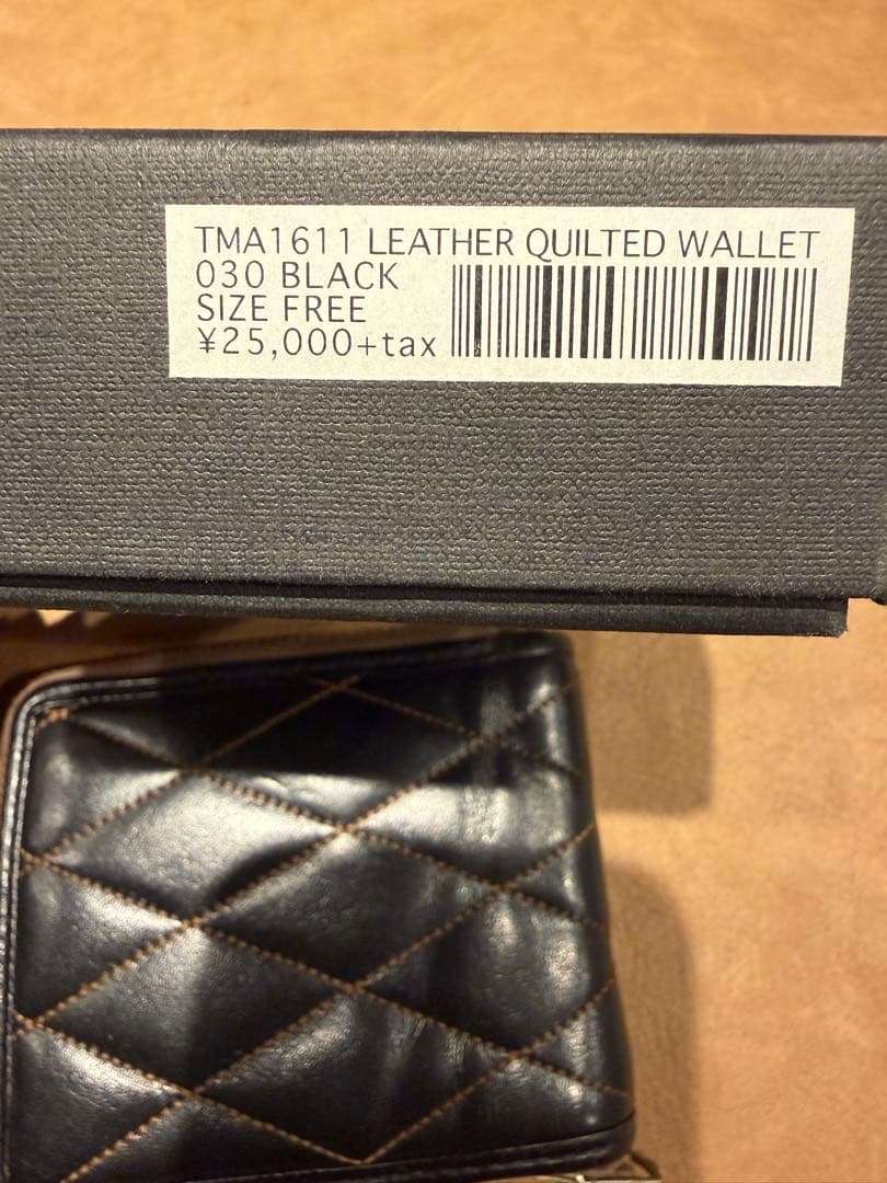 【つくポン】TOYS McCOY TMA1611 ブラック二つ折り財布