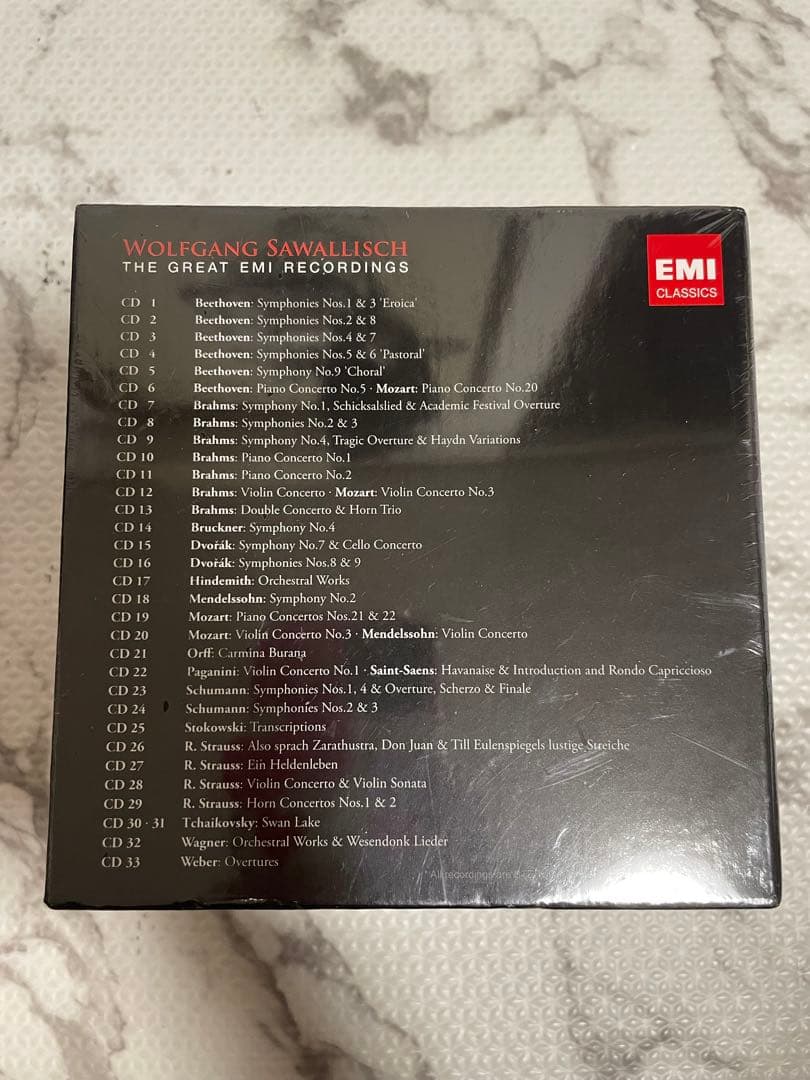 WOLFGANG SAWALLISCH CDボックスセット