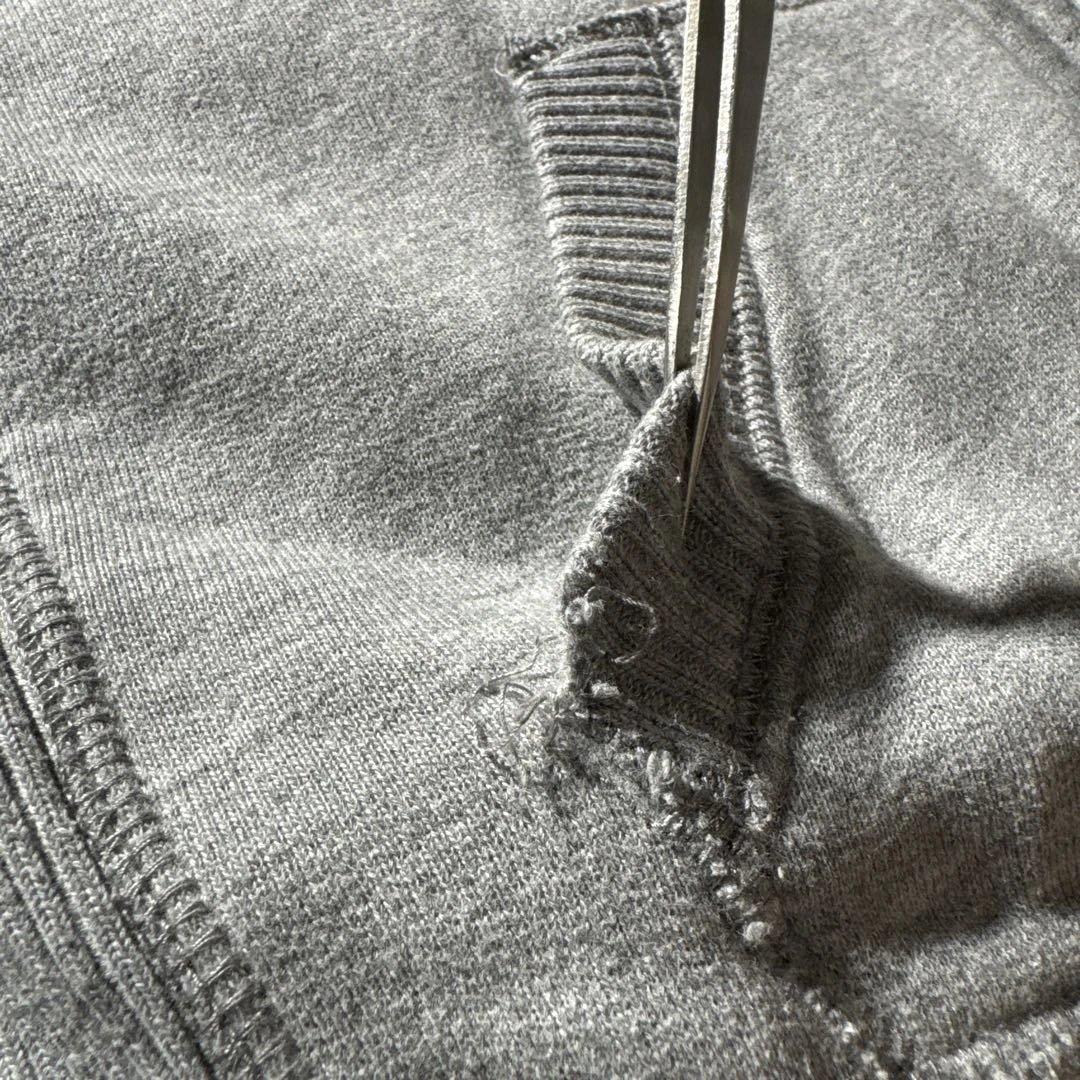 00s A&F fur double zip hoodie y2k 平成