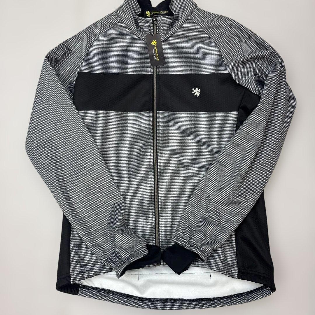 【新品】カペルミュール千鳥格子柄サイクルジャケット　プレミアムサーモジャケット