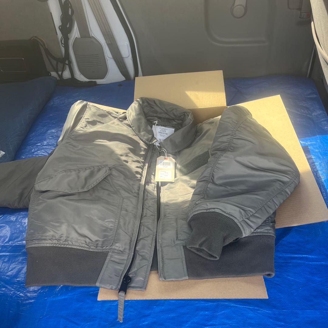 ワイパーCWU 45/P ミリタリージャケット Lサイズ　セージグリーン