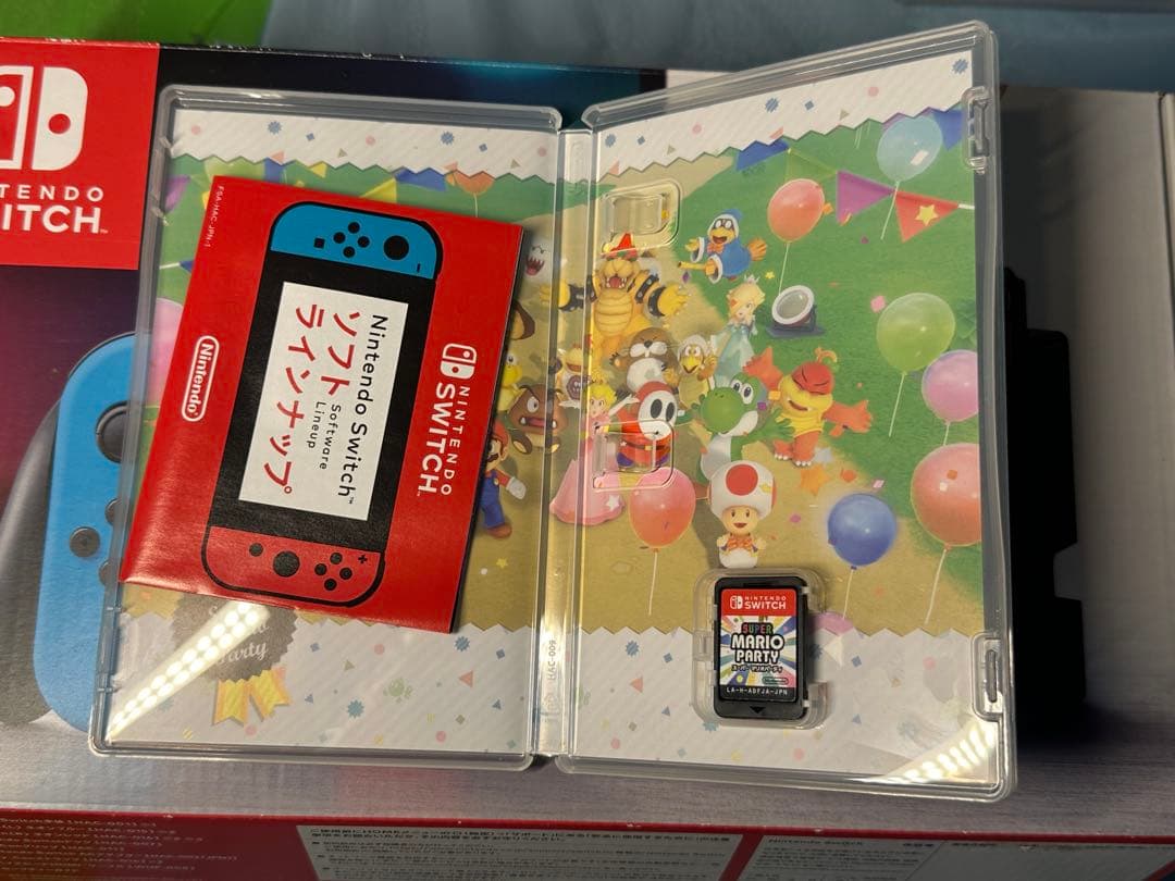 任天堂スイッチ本体＋ソフト3点＋ケースセット