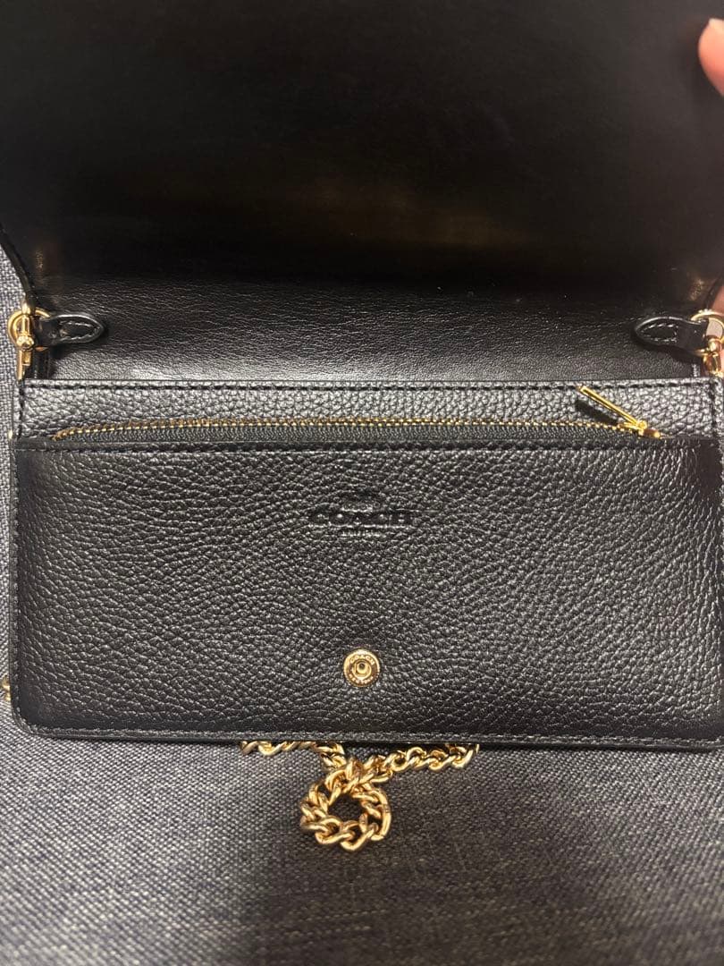 COACH 黒 ショルダーバッグ