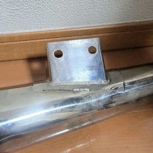 SR400 OVER SSメガホンマフラー