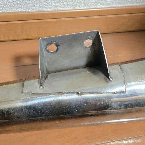 SR400 OVER SSメガホンマフラー