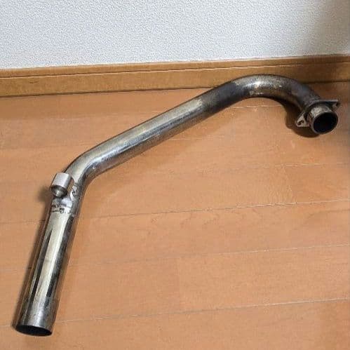 SR400 OVER SSメガホンマフラー