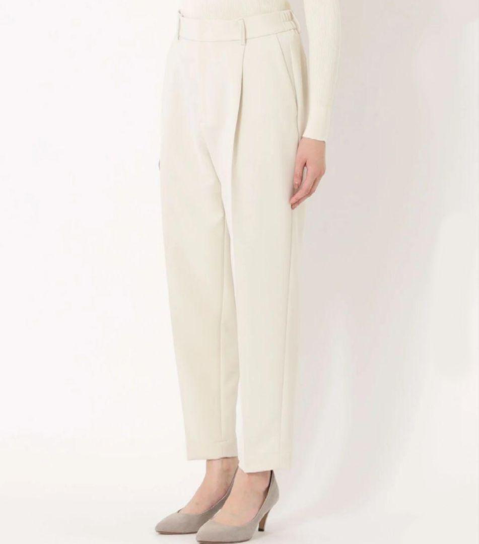 S.ESSENTIALS ウォッシャブルパンツ size36 オフホワイト