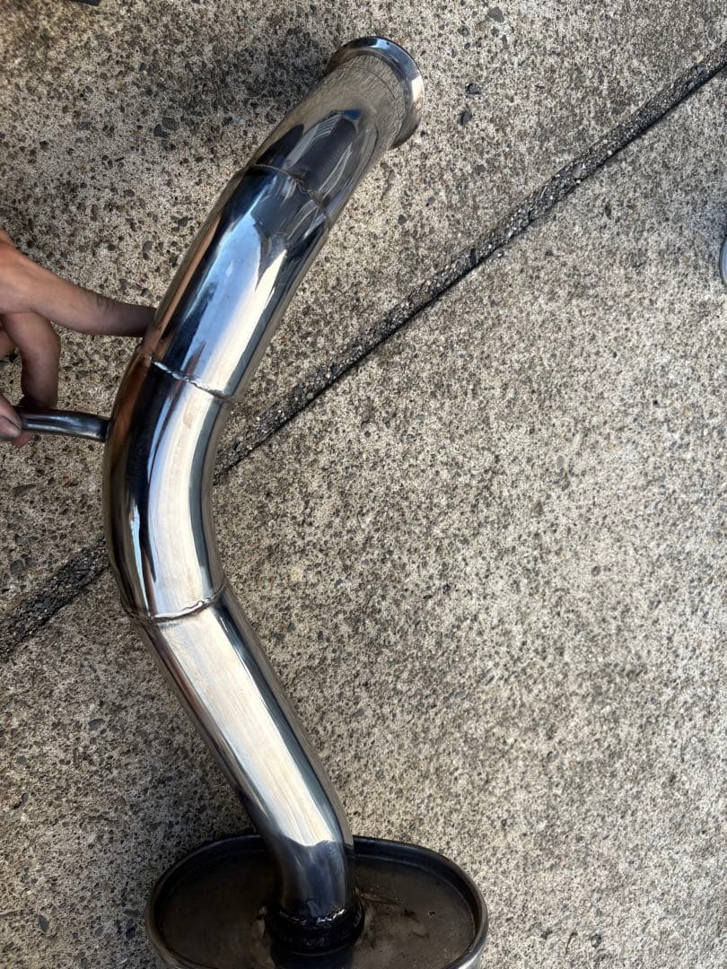 bB NCP30 デュアル マフラー