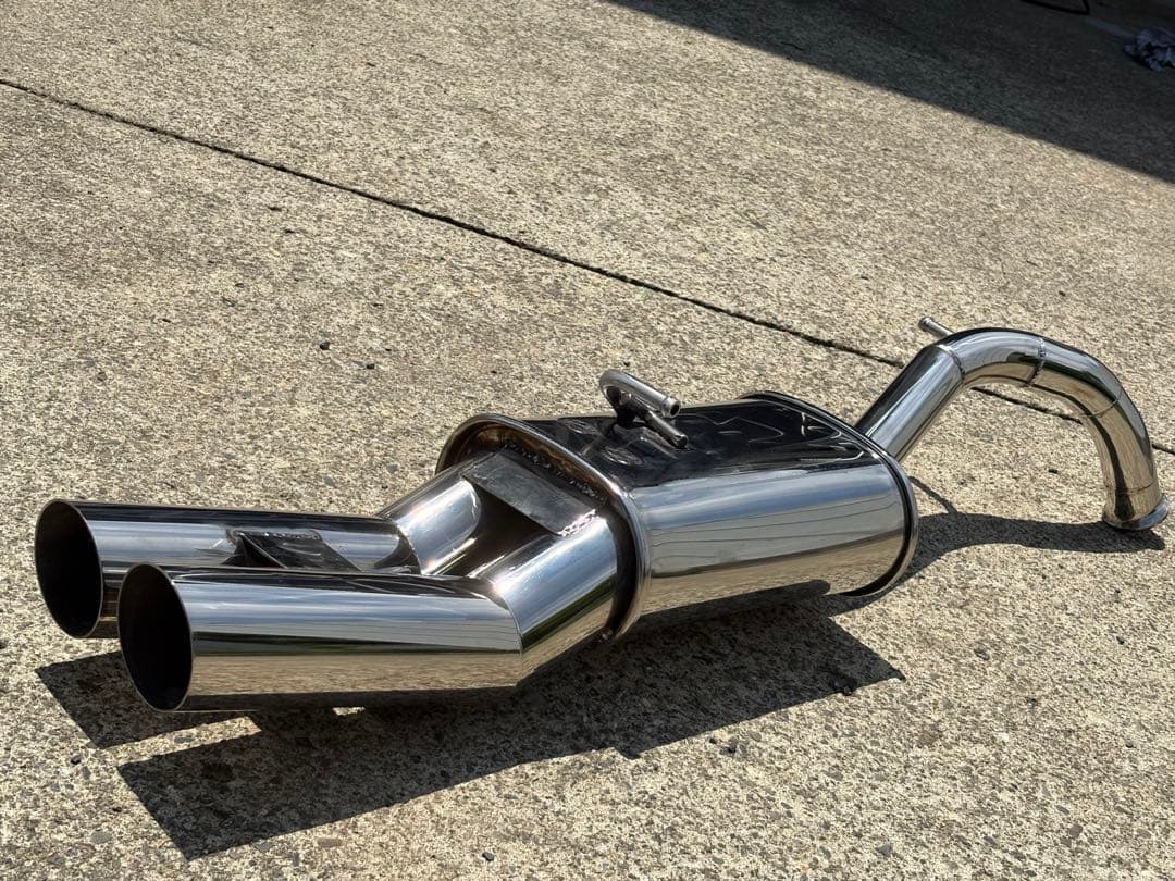 bB NCP30 デュアル マフラー