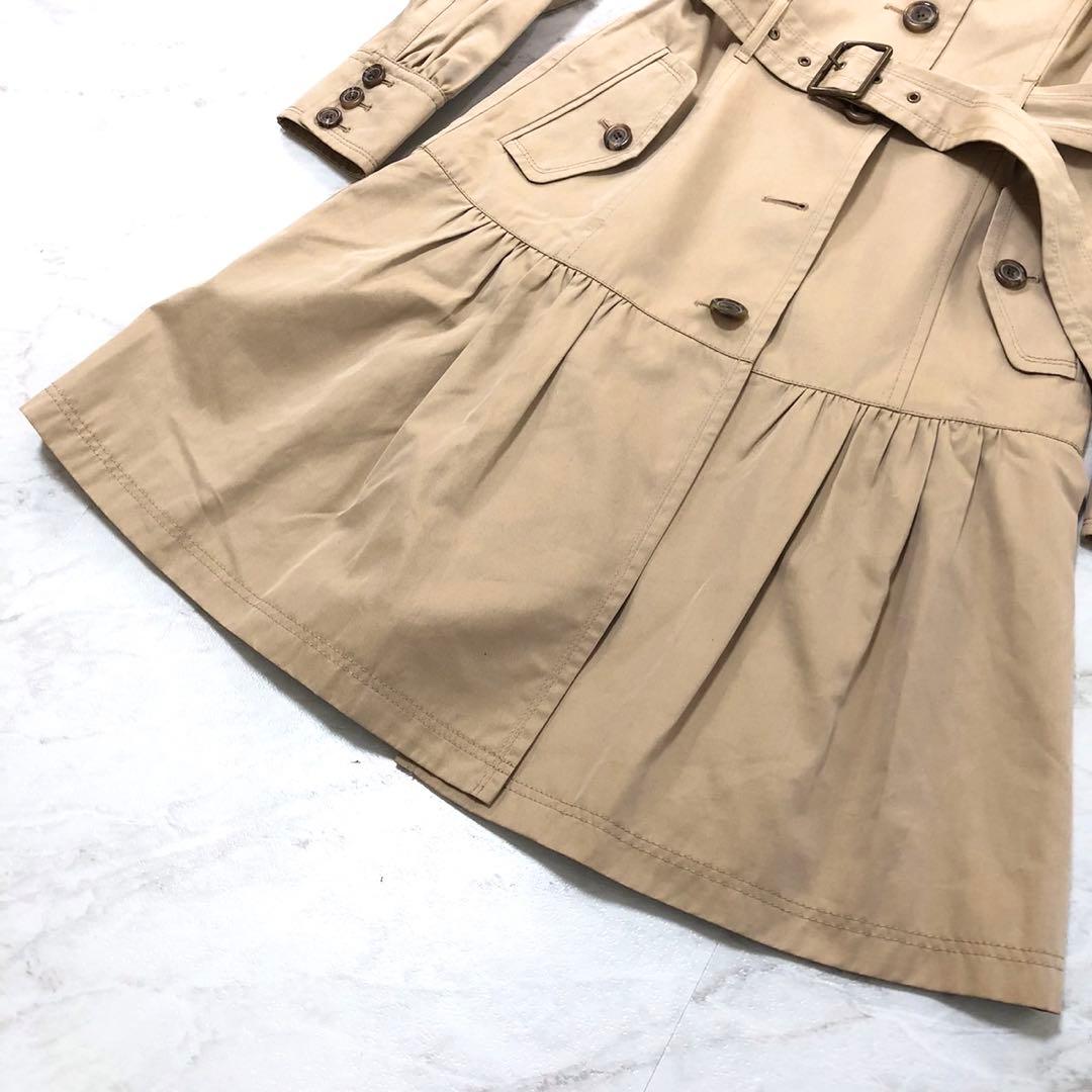 【極美品✨️BURBERRY】 ノバチェック フォックスファー トレンチコート