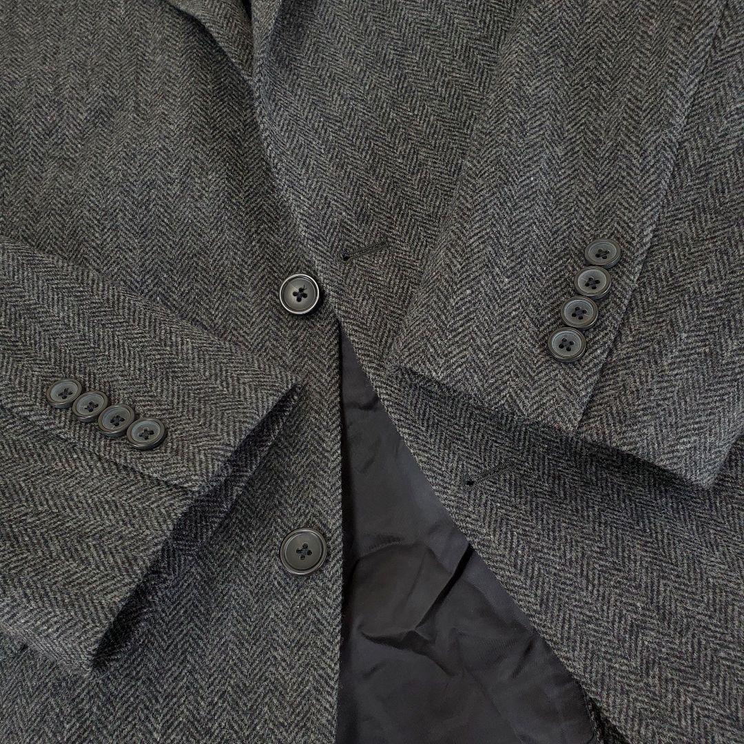 346 ブルックスブラザーズ 毛100％/ヘリンボーン テーラードジャケット44