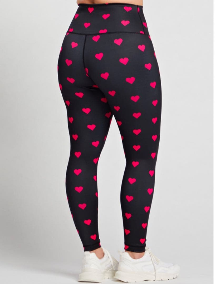 ジャザサイズ JAZZERCISE ハート柄レギンス　Mサイズ