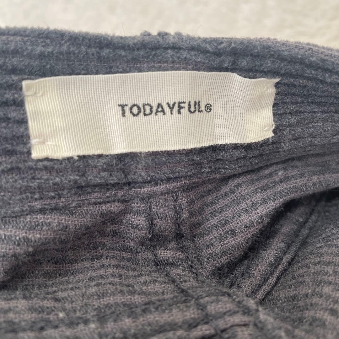 TODAYFUL Straight Corduroy Pantsサイズ36
