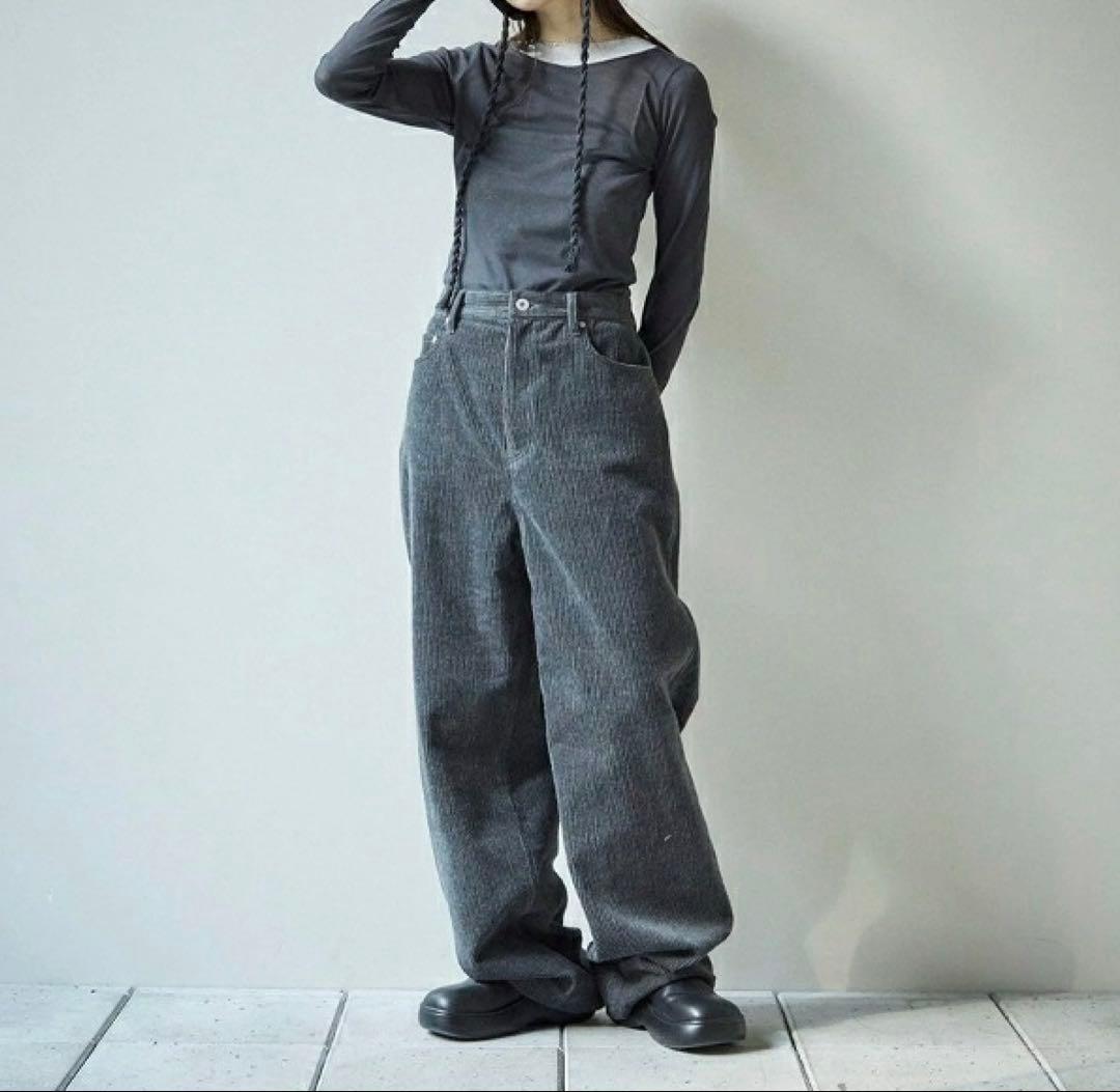 TODAYFUL Straight Corduroy Pantsサイズ36