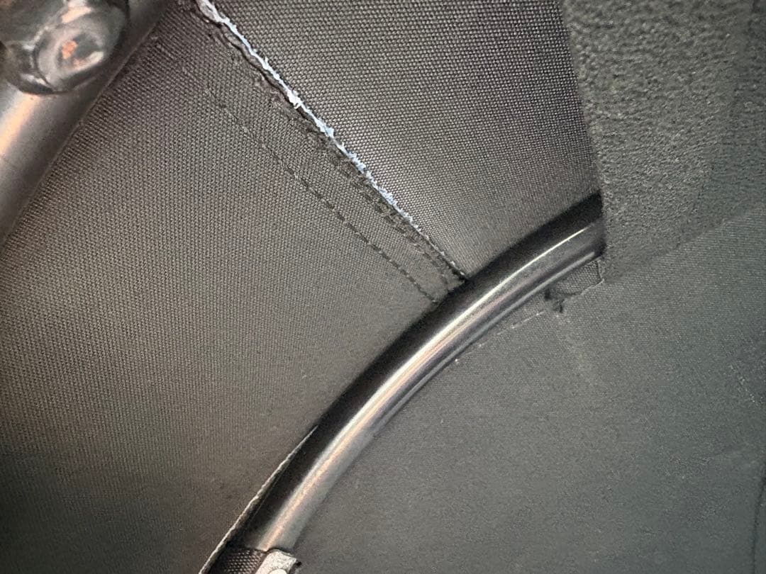 ロードスターNA NB 幌ビニール生地　黒　社外　ガラス落ち有