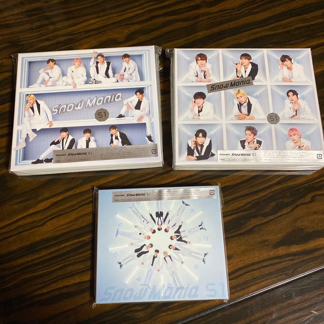  Man S1 スノマニ アルバム 三形態セット DVD