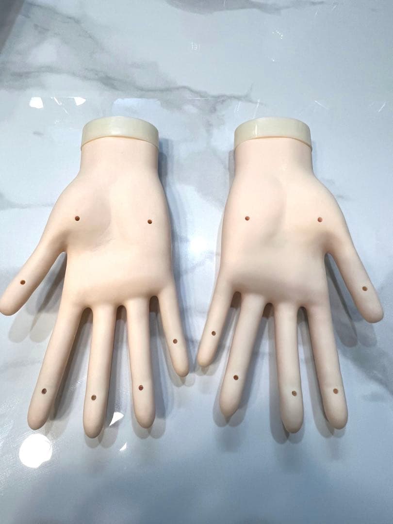 【本番用】【骨折なし】認定モデルハンド ネイリスト検定