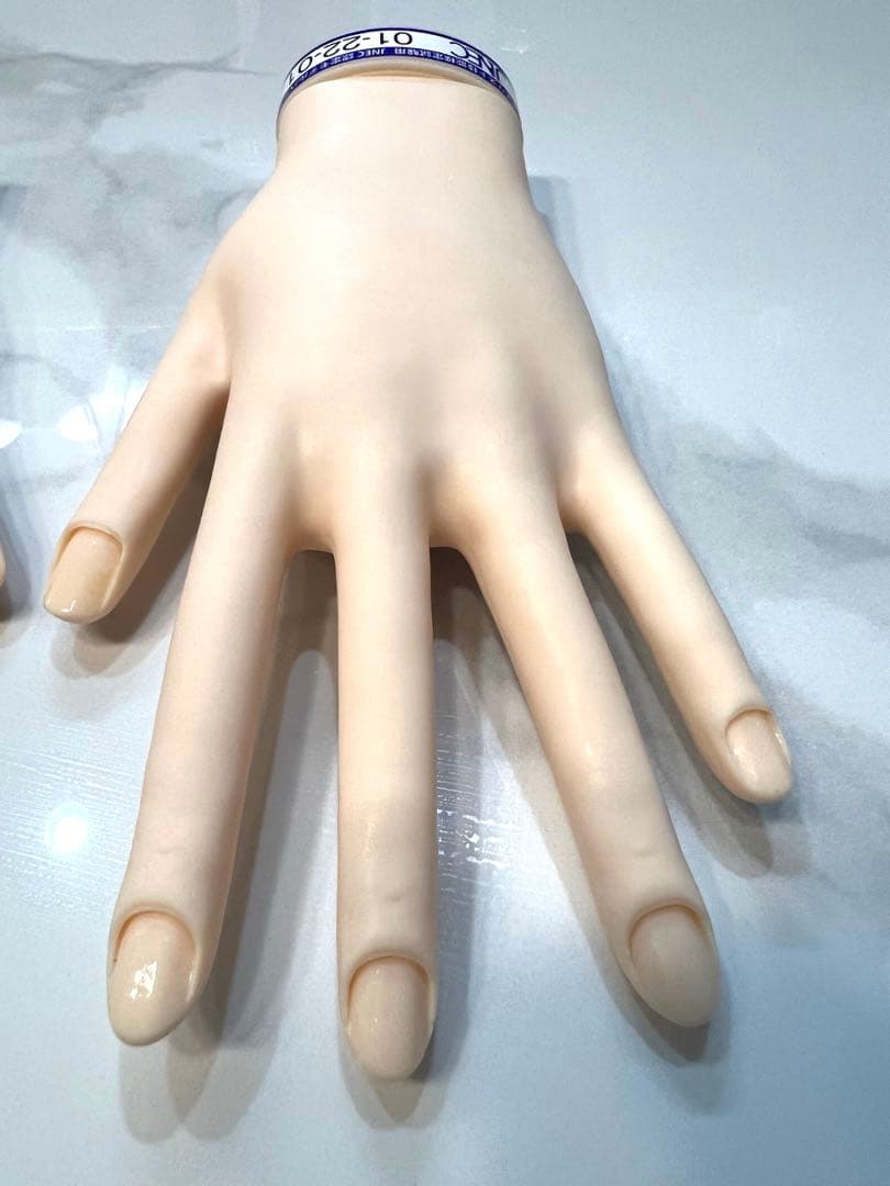 【本番用】【骨折なし】認定モデルハンド ネイリスト検定