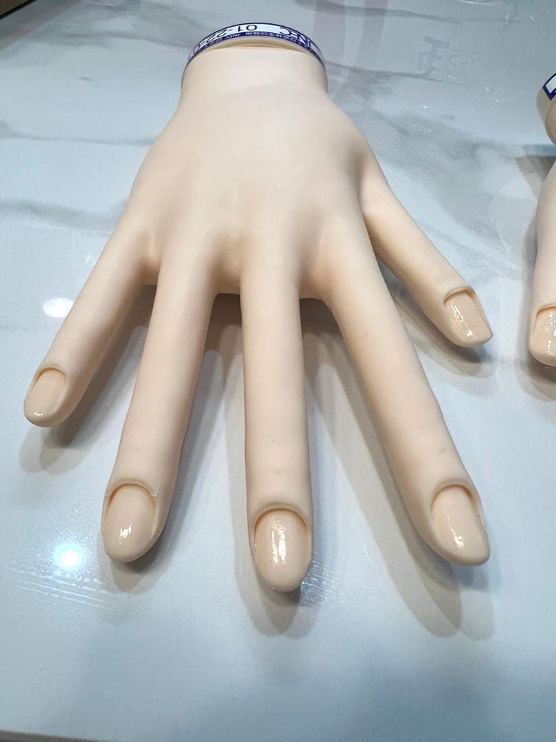 【本番用】【骨折なし】認定モデルハンド ネイリスト検定
