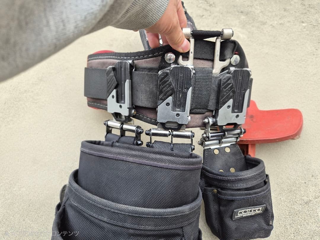 ニックス　腰袋　カップ　コーデュラバリスティックセフチェーン付き