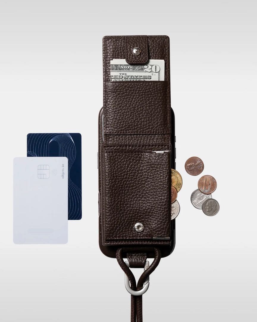 objects.io レザーストラップ + iPhoneケースセット