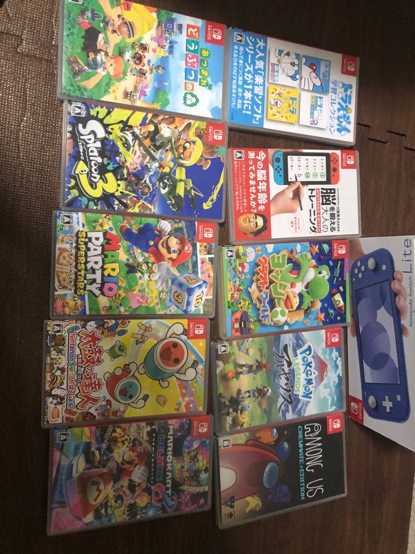 Nintendo Switch Lite 青 本体とゲームソフト