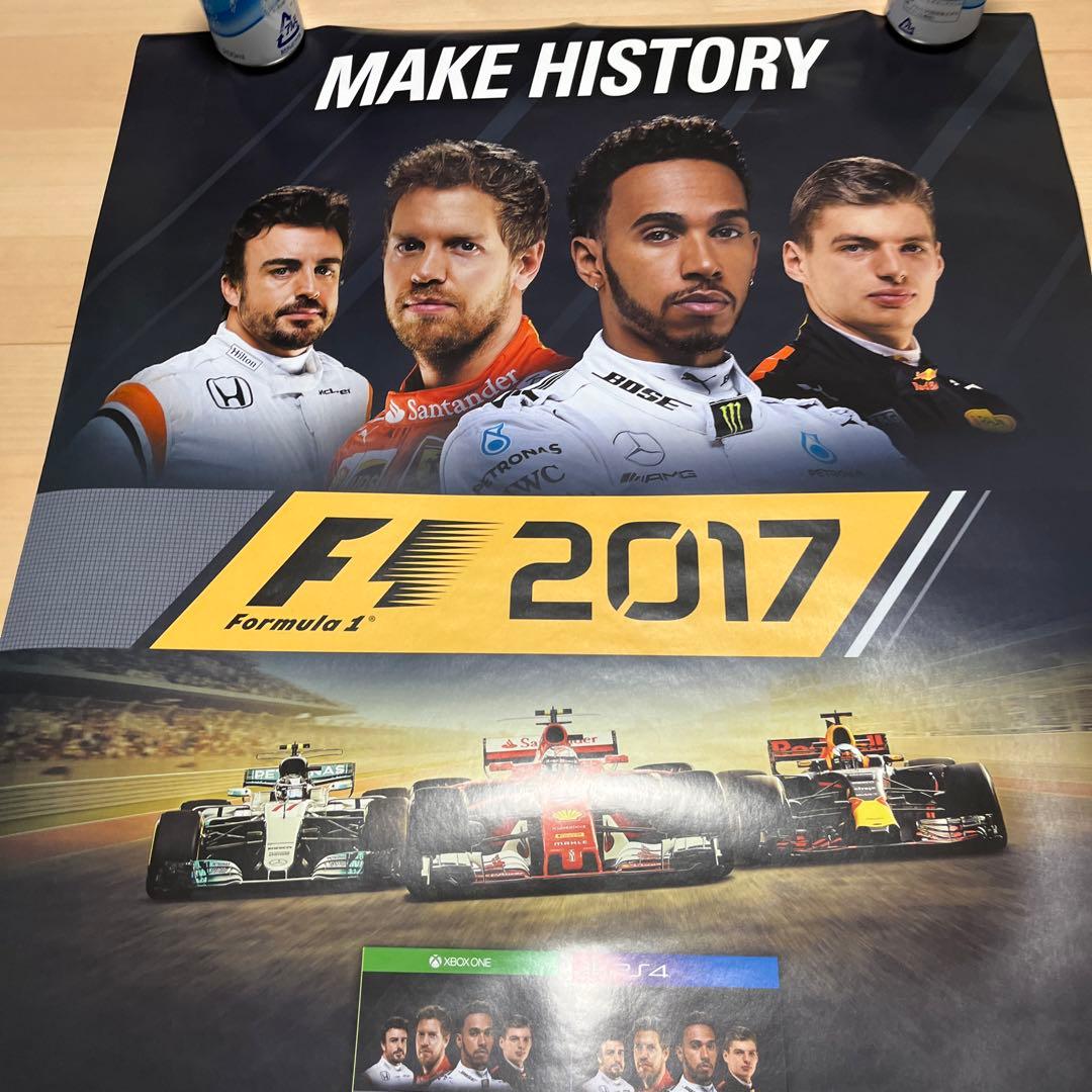 PS4 F1 2017 非売品ゲームポスター
