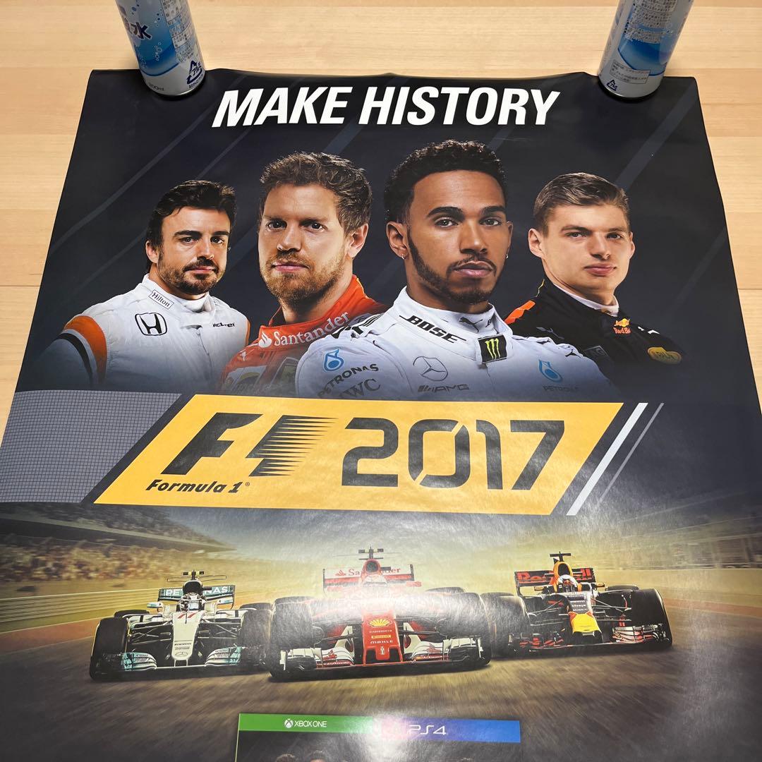 PS4 F1 2017 非売品ゲームポスター