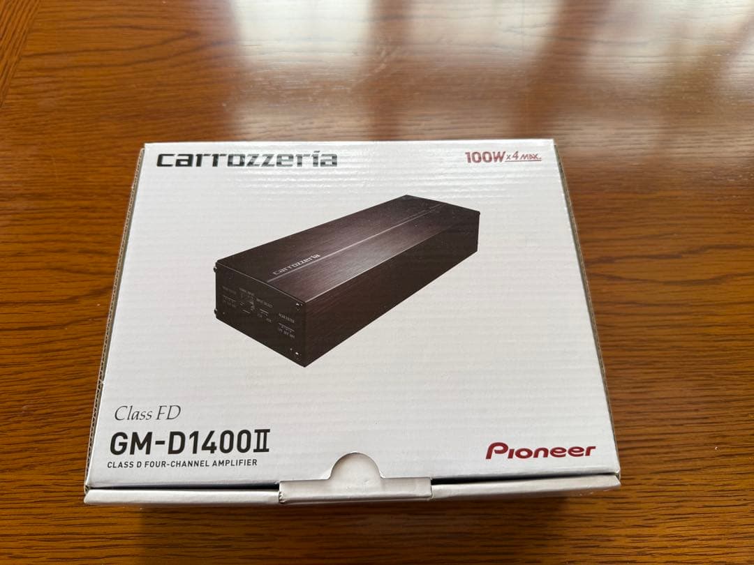 carrozzeria Pioneer GM-D1400II 4チャンネルアンプ