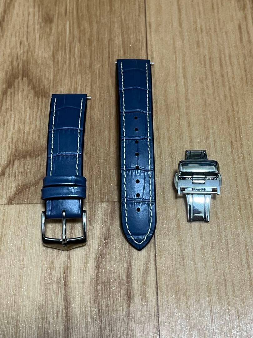 ヒルシュ　ベルト　ジョージ20ミリ 300M耐水　美品　バックル付き