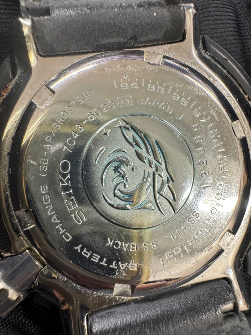 よ*く様 SEIKO セイコー 7C43-6020 ダイバーズウォッチ ジャンク