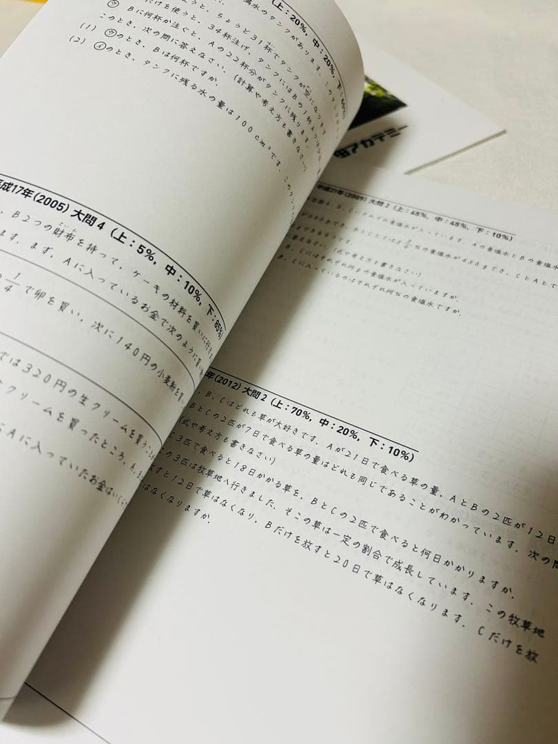 最新版2024年版　早稲田アカデミー　希少　武蔵の算数 128 FINAL30