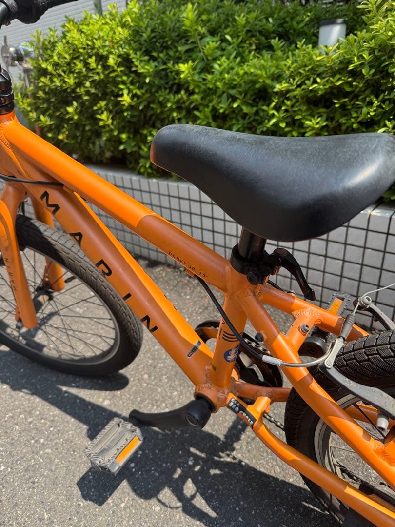 Marin DONKY JR20 キッズ 子供オレンジ　引き取り渋谷区　9月まで