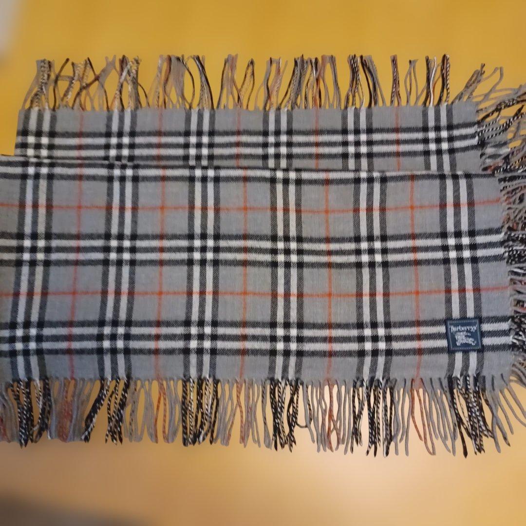 Burberry チェック柄ストール大判