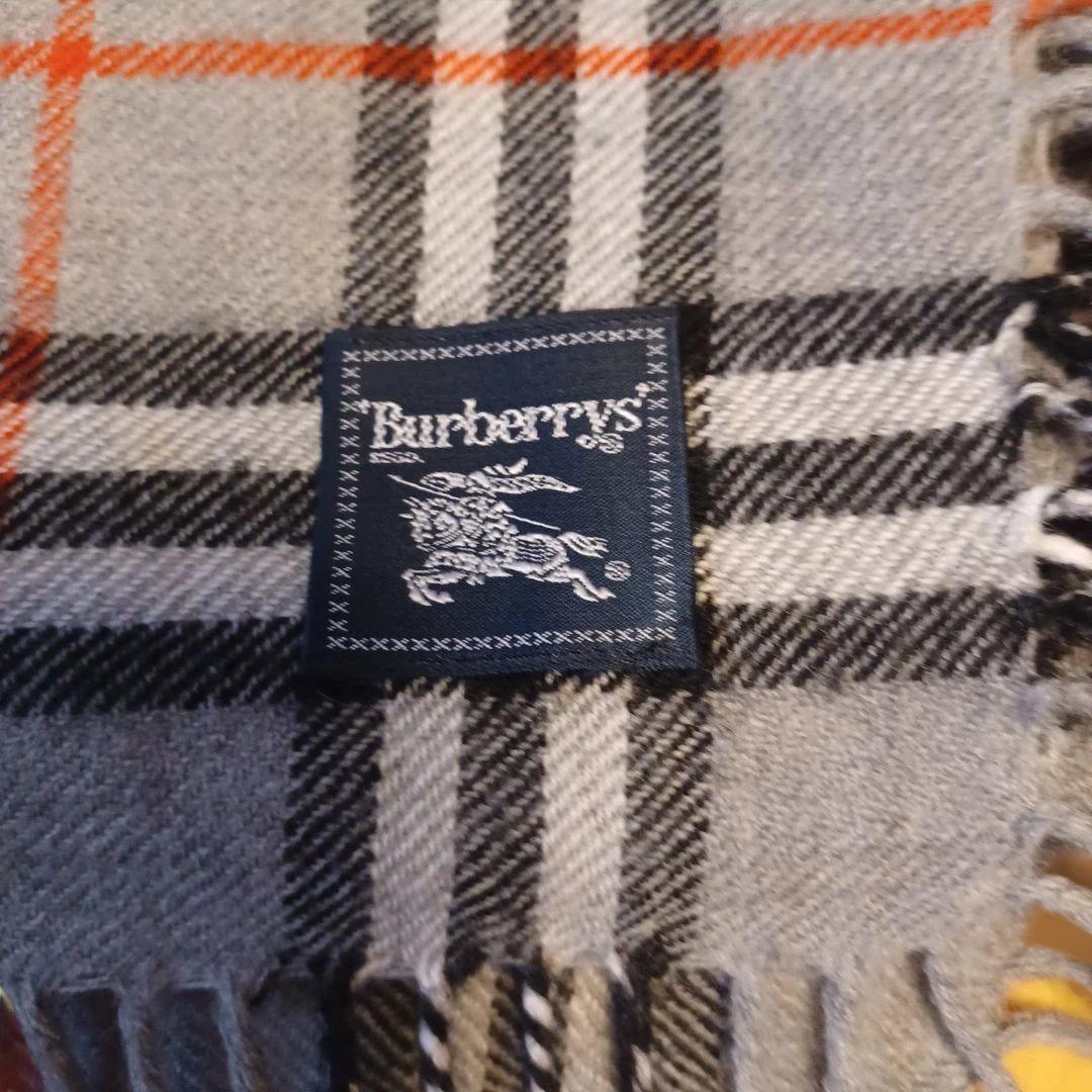 Burberry チェック柄ストール大判