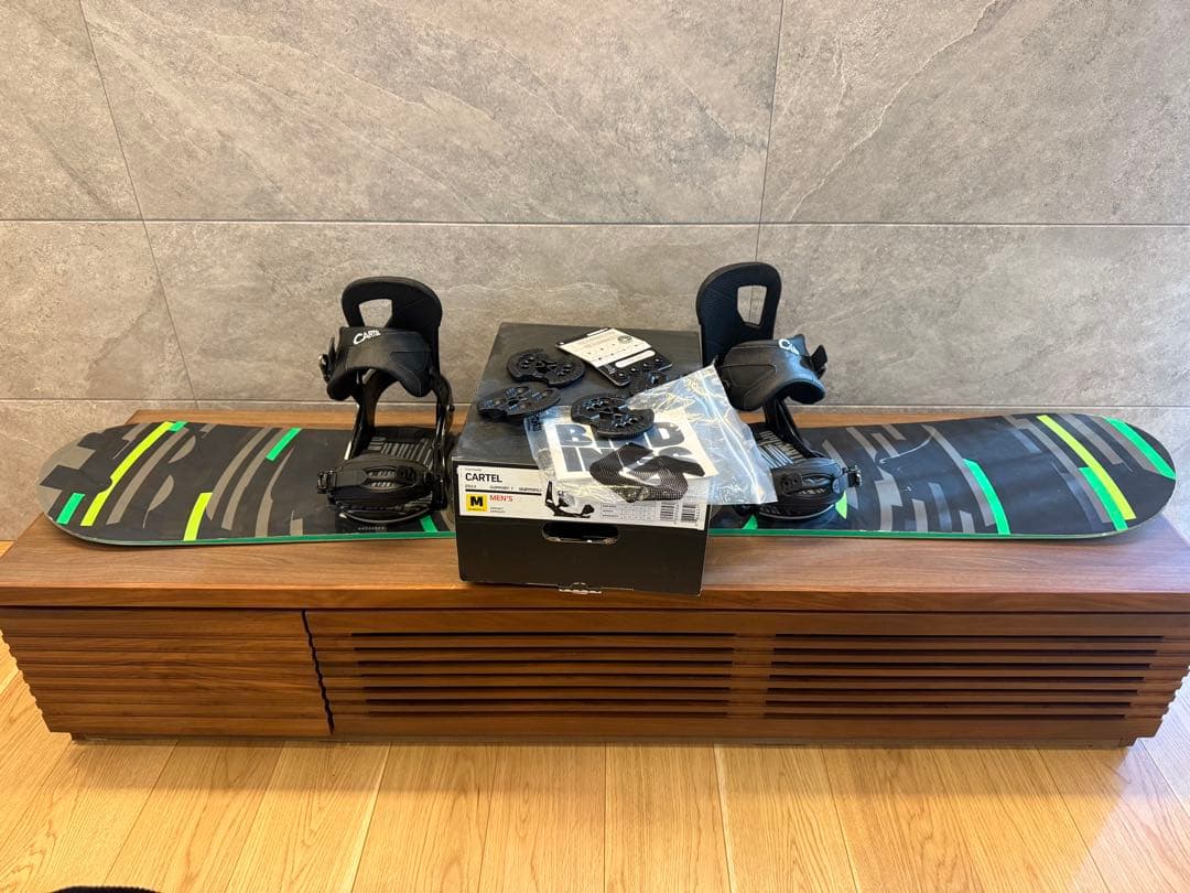 スノーボード BURTON バートン CLASH 155cm CARTEL