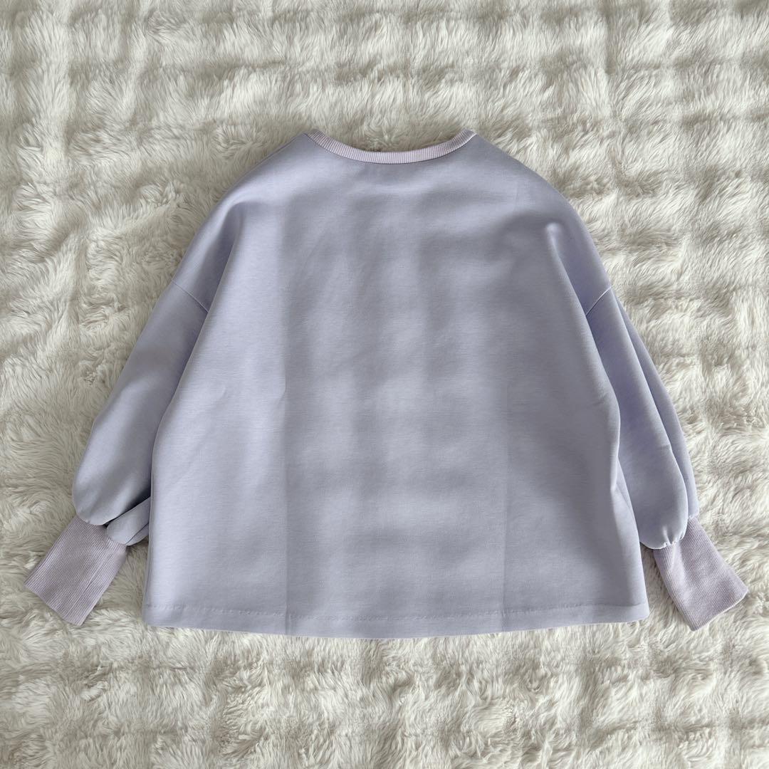 ビアズリー★ダンボールパフトレーナー　パープル