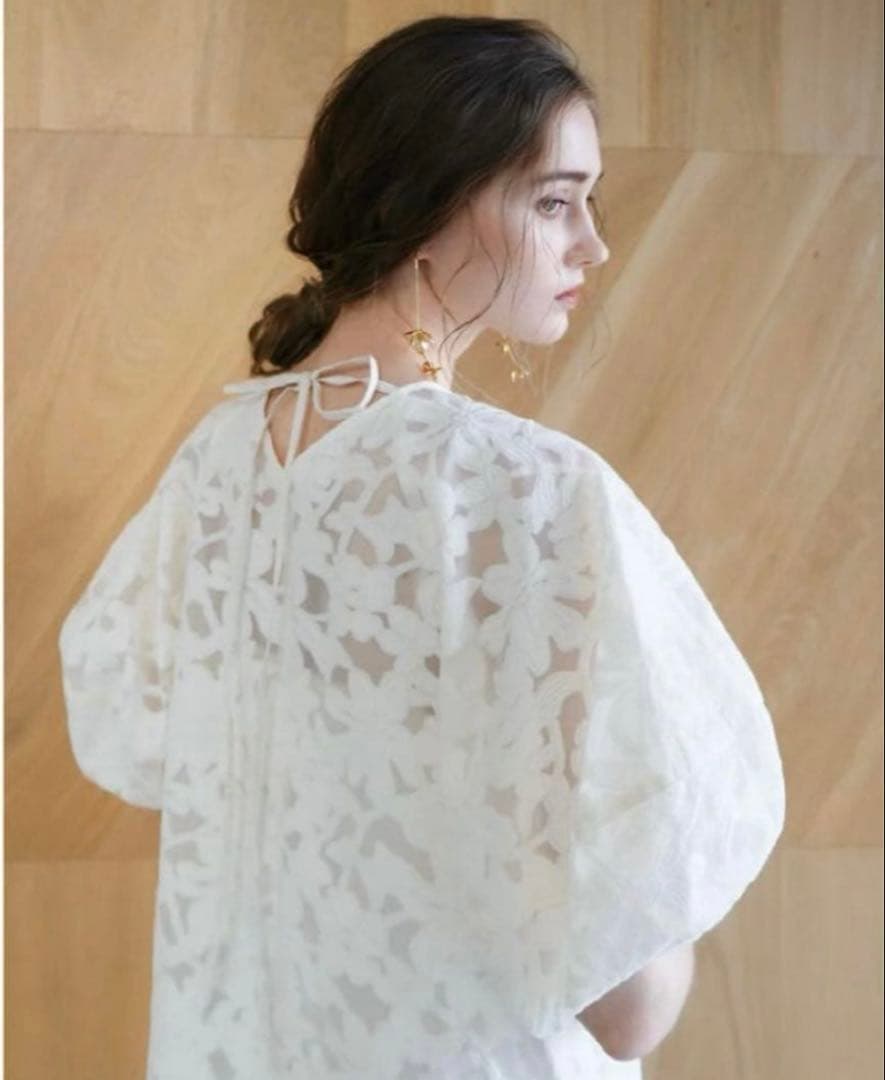 ワンピース Acka jacquard pencil one-piece