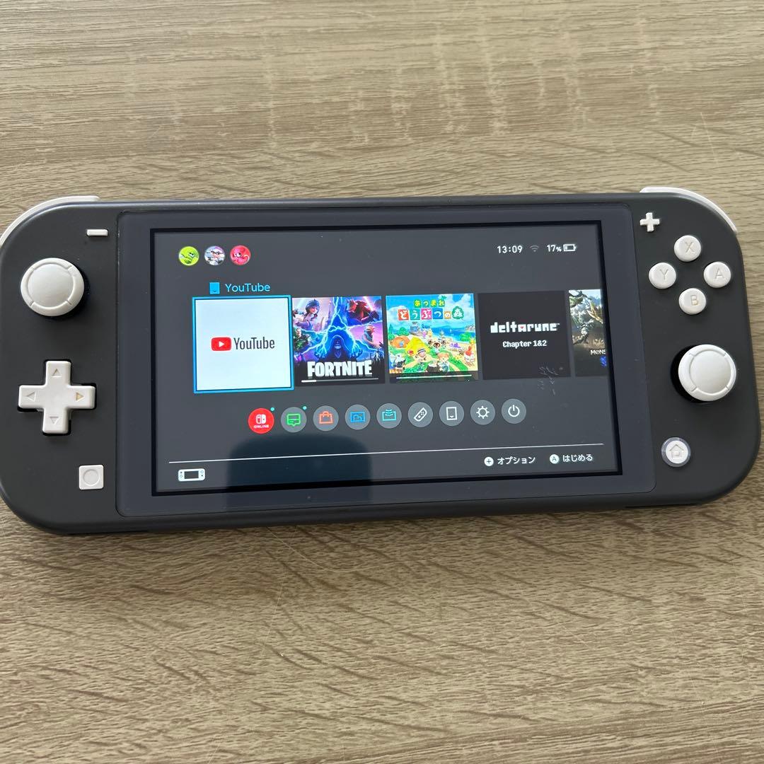 ニンテンドーSwitch light［グレー］