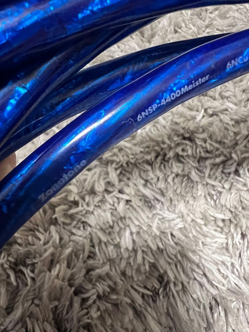 zonotone 6NSP-4400 Meister スピーカーケーブル ペア