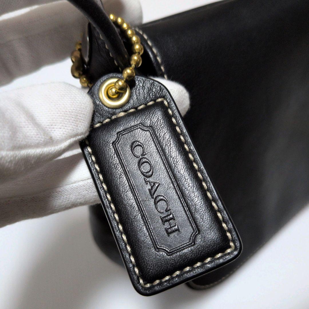 P　COACH　ショルダーバッグ　11254　ターンロック　収納袋付き