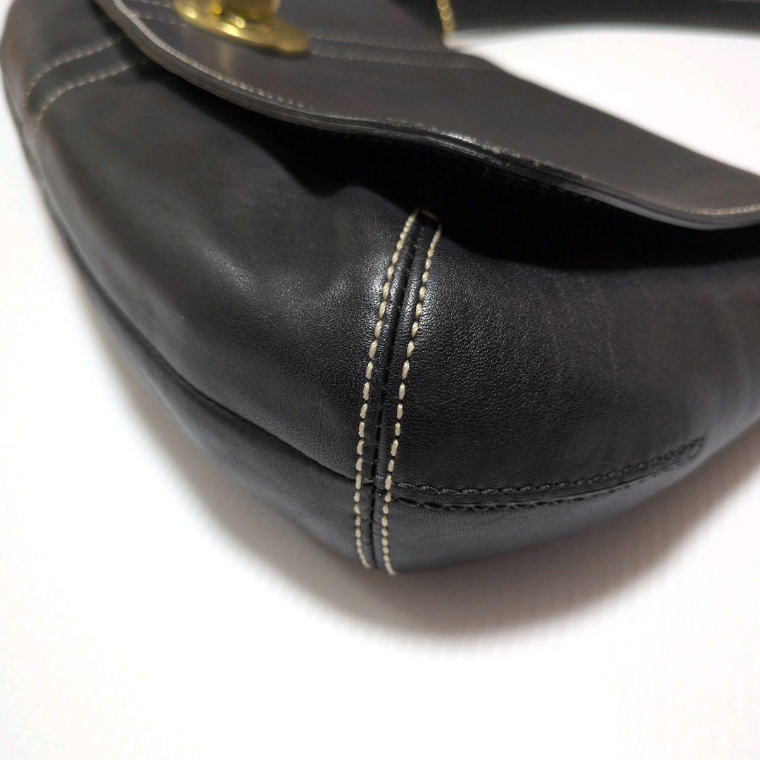 P　COACH　ショルダーバッグ　11254　ターンロック　収納袋付き